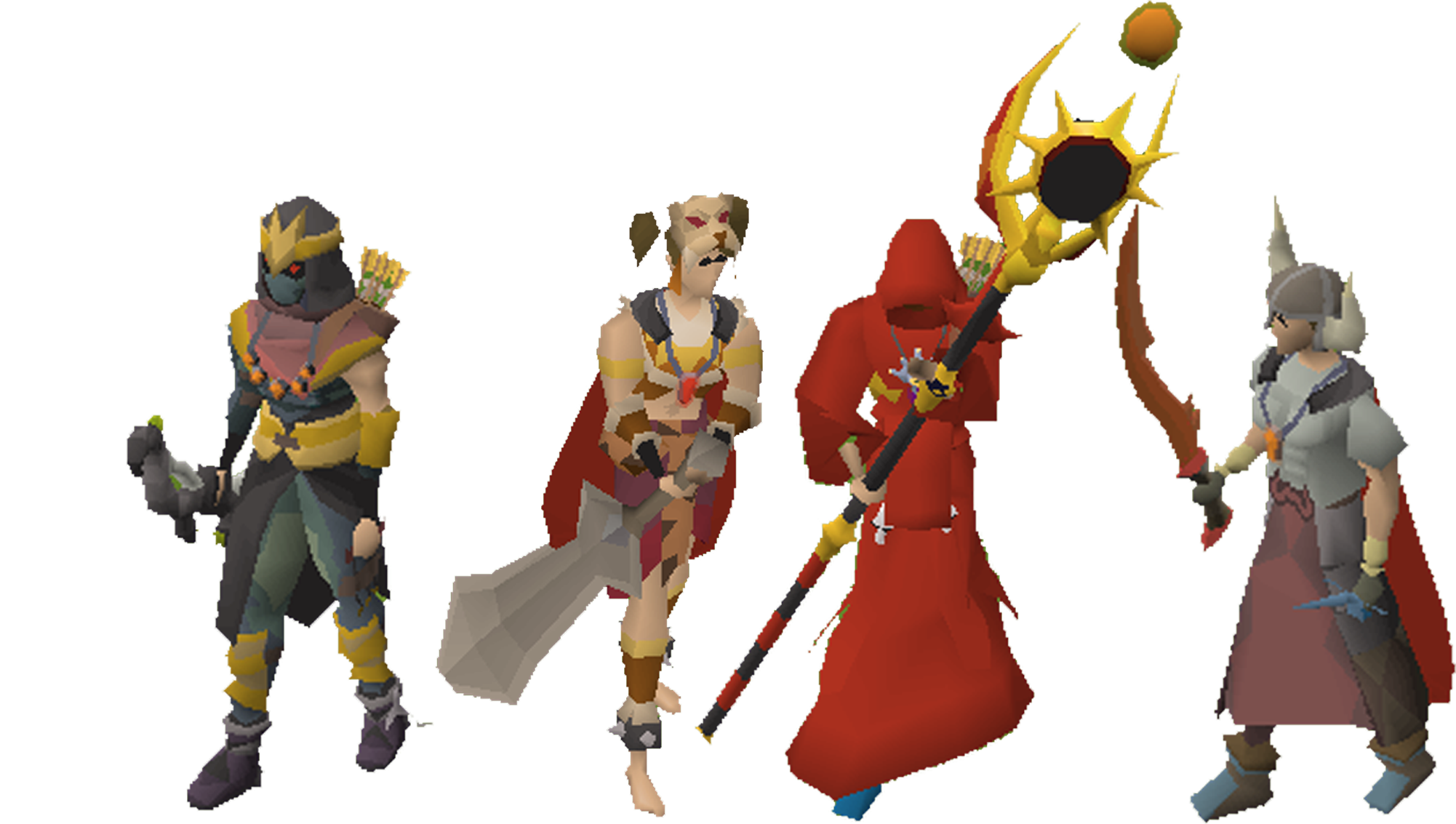 Old School Runescape Characters